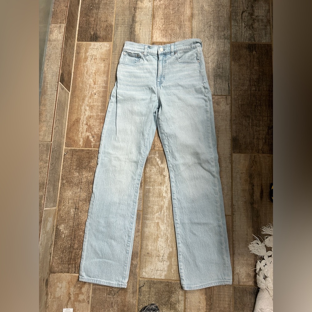Madewell The 90's Straight Jean Light Wash Size 26 - Picture 6 of 12